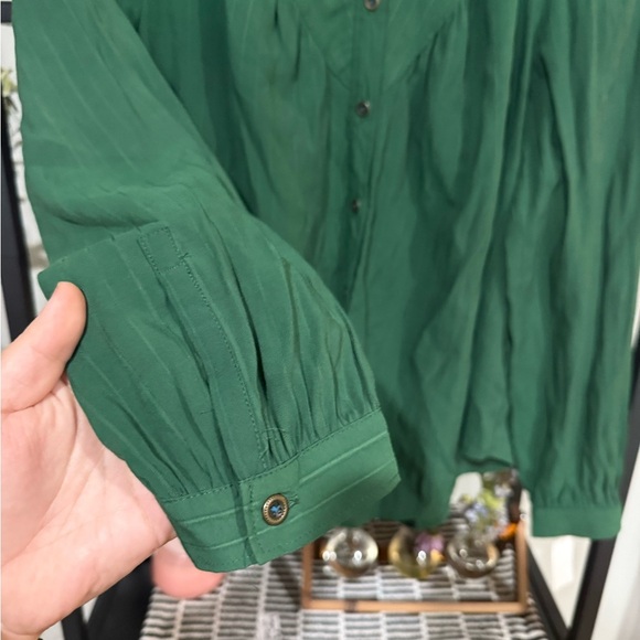 Anthropologie Maeve Avignon Buttondown Blouse size small - Picture 7 of 10